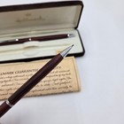 Vintage Hallmark Rosewood Pen And Pencil Set In Box With Guarantee