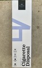 Elitra Home Wall Mounted Cigarette Disposal Stainless Steel Model 180700