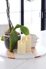 Luminara Flameless Indoor Moving Flame Led Candle For Decoration  4 x5 3   Ivory