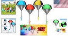 Flying Parachute Men Outdoor Toy  Fun For Kids Ages 3-12  Ideal Party Favor