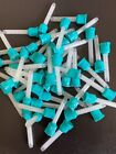 Dental Hp Blue  teal Mixing Tips T-style Tips 6 5 Mm Impression Heavy Body 50 pk