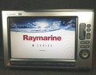 Raymarine E140w Widescreen Hybridtouch Mfd    w  Bezel   Cover   Tested   90d Wnty
