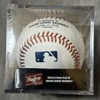 Sealed Rawlings Official Game Ball Of Major League Baseball In Plastic Case New