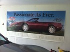1993 40th Anniversary  Corvette Billboard Poster  48x130    Sealed Nos