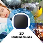 Magicteam Sound White Noise Machine With 20 Non 1 Count  pack Of 1   Black