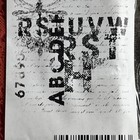Ab Studio Rubber Stamp Id-1025 Mixed Media Background