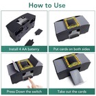 Automatic Card Shuffler Of Playing Card Uno Texas Hold em Poker Home Card Gam   
