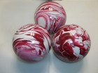 Duckpin Balls refinished epco Paramount s  3 Ball Set 5  3lbs 8oz mint Condition