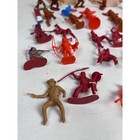 Vintage Marx Fort Apache Indians Toy Figures Teepees Playset