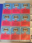 1992 Topps Batman Returns Mixed Cards Lot Michael Keaton Penguin Catwoman Vtg 9
