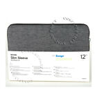 Incase Slim Sleeve Macbook 12  Padded Zipper Slip Pouch Case - Heather Black