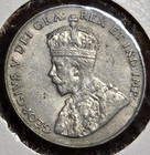 1923 Canadian Five-cent Piece - Au unc Condition  Superb 100  Year-old Coin 