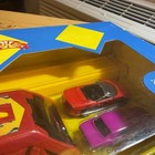Nos 2001 Hot Wheels Kool Toyz Power Launcher 1967 Red   Purple Camaro With Eagle