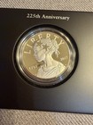 2017 P Proof American Liberty 225th Anniversary Silver Medal Ogp Coa 17xb Mint