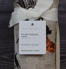 New Pottery Barn Halloween Scary Squad Organic Table Runner 18  W X 108  L