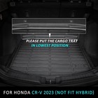 Anbingo   Cargo Liner Custom For 2023 2024 2025 2026 Cr-v  not Fit For Crv