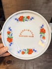 Antique Qianlong Nian Zhi Made During The Qianlong Reign Floral Porcelain Plate 