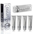 1-4 Pack Marvis Whitening Toothpaste Mint Xylitol For Teeth Strenthing Whitening