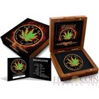 Canada Hybrid Indica Sativa Burning Marijuana Silver Coin Canadian Maple 2017