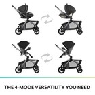 Nib Evenflo Pivot Troop Child And Pet Modular Travel System - Bluestone Gray