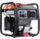 4000 Watt Open Frame Inverter Generator Gas Powered Generator Low Noise New   