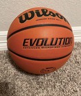 Wilson Evolution Basketball     Size 7 Indoor     Cushion Core For Elite Performance