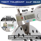 3pcs 11 8  Chrome Brake Rotors 2 front  1 rear Polished For Harley 2008-2013