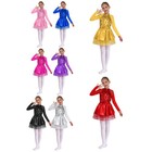 Us Kids Girls Sequins Ballet Leotard Tutu Dress Modern Dance Performance Outfits