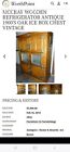 A Large Hotel Commercial Antique Oak Paneled Ice Box Late 1800 s