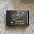 Corsair Rs120 Argb 120mm Fans Bundle  4 Fans Total    Asus Tuf Gaming Fan Hub