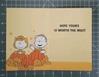 Halloween Snoopy Boo 5  X 7  Greeting Card Peanuts Great Pumpkin Charlie Brown
