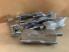 Ludwig Lot Of 6x Bowtie Classic Lug Casing Snare Drum Tom Parts Chrome 60s Vtg