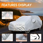Full Car Cover Waterproof Outdoor Dust Protection For Toyota 4runner Highlander