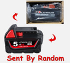  2  New Pack For Milwaukee M18 48-11-1880 5 0ah Battery 18v Xc High Output 18v