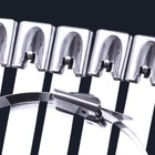 10mm Width 201 Stainless Steel Cable Tie Ties Heat Exhaust Wrap Metal Zip Tie