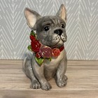French Bulldog Blue Sky Clay Works Figurine By Heather Goldmine