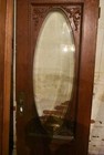 Oval Beveled Glass Door