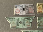 Gemini Drive In Movie Theater Dallas  Texas Vintage Ticket Stubs Lot Of 5