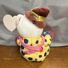 Ty Beanie Babies Juggles Clown Bear Teenie Beanie Plush 1998 Retired