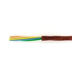 Thermostat Wire - Solid Copper 18 Gauge - Cl2 - Power Circuit Cable 18 5brown   