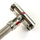 Vintage 1963 Gillette Slim Adjustable 1-9 Tto Safety Razor I2 60s