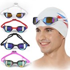 Anti Fog Swimming Goggles Colorful Uv Protection Silicone Swim Glasses Men Women