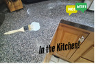 Oops  Spilled Wine Glass Prank  Paint Brush   Coffee  Cup  April Fools   