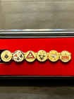 Masonic Square Compass York Rite Tau Allied Past High Priest Kych Tie Bar New 