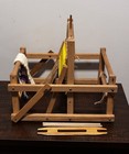 Vintage Kircher Webrahmen Weaving Loom Made In Germany