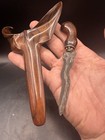 Antique Iron Kris Dagger Letter Opener     Ethnic Blade Knife Style Decor