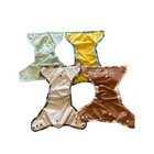 Lot Of 4 One Size Buttons Brand Cloth Diaper Covers -read