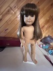 American Girl Pleasant Company 18 Inch Doll  Blue Eyes Brown Hair So Clean