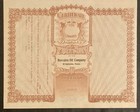 Hercules Oil Company Early 1900 s Unissued Stock Certificate - Galveston  Tx