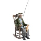 Fisherman In Rocking Chair Halloween Decoration 6 5 Ft Dead Water Animated Led